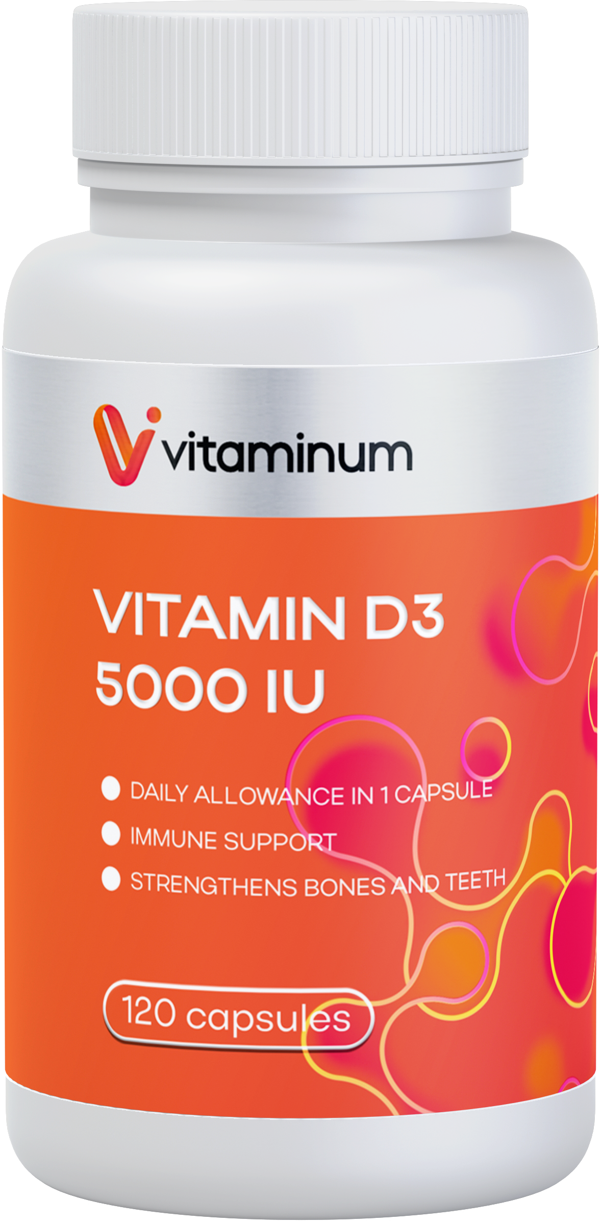  Vitaminum ВИТАМИН Д3 (5000 МЕ) 120 капсул 260 мг  в Колпине